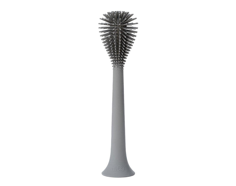 Ezpz gray bottle brush. Available at www.tenlittle.com