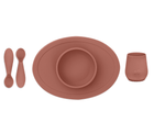 Ezpz First Foods Set in Sienna. Available at www.tenlittle.com