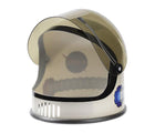 Front and side view of Aeromax Astronaut Helmet - Silver - Available at www.tenlittle.com