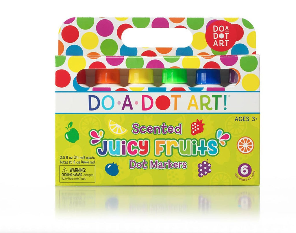 6ct Juicy Fruit Scented Do A Dot Paint Markers