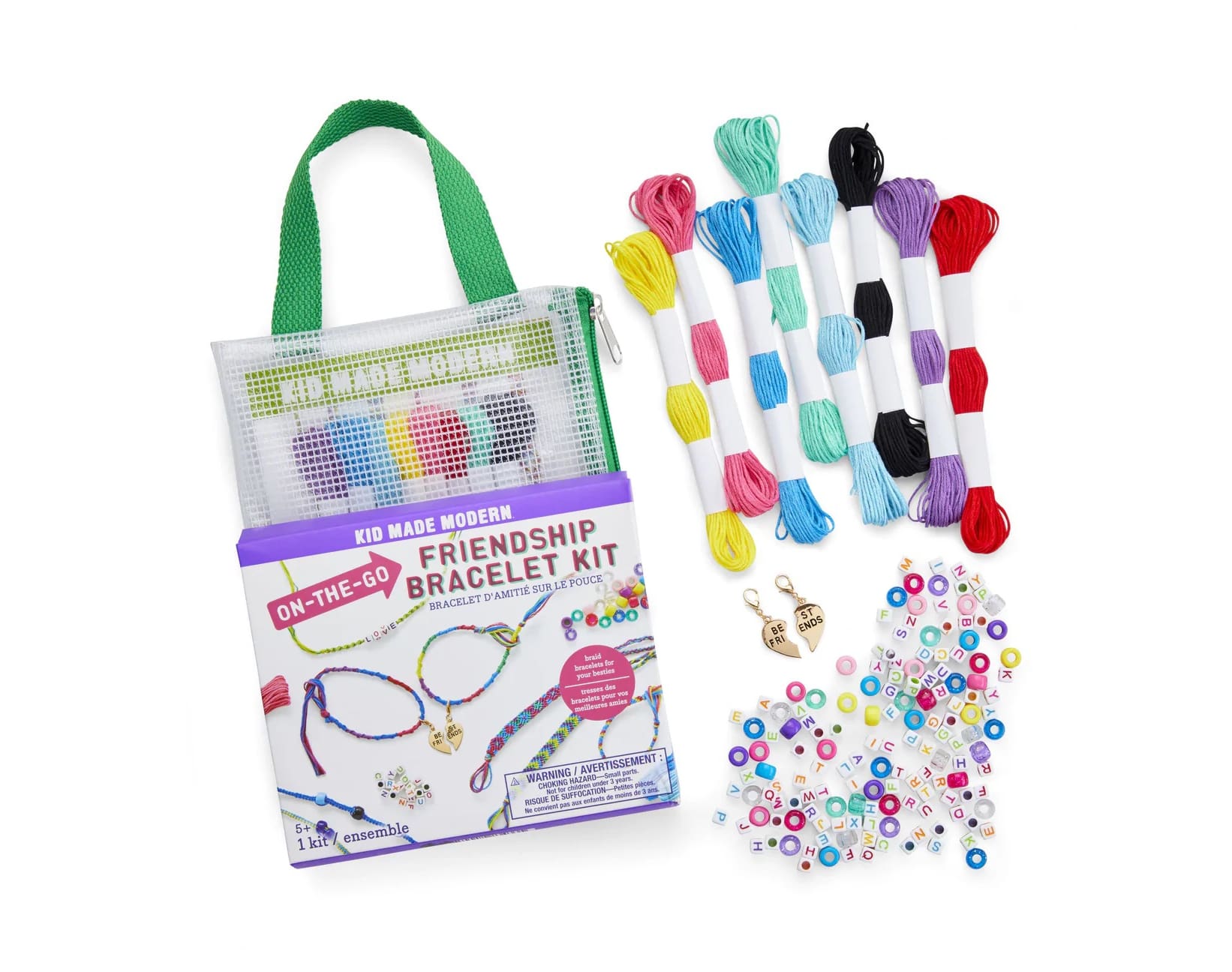 make your own friendship bracelets - sustainable craft kit