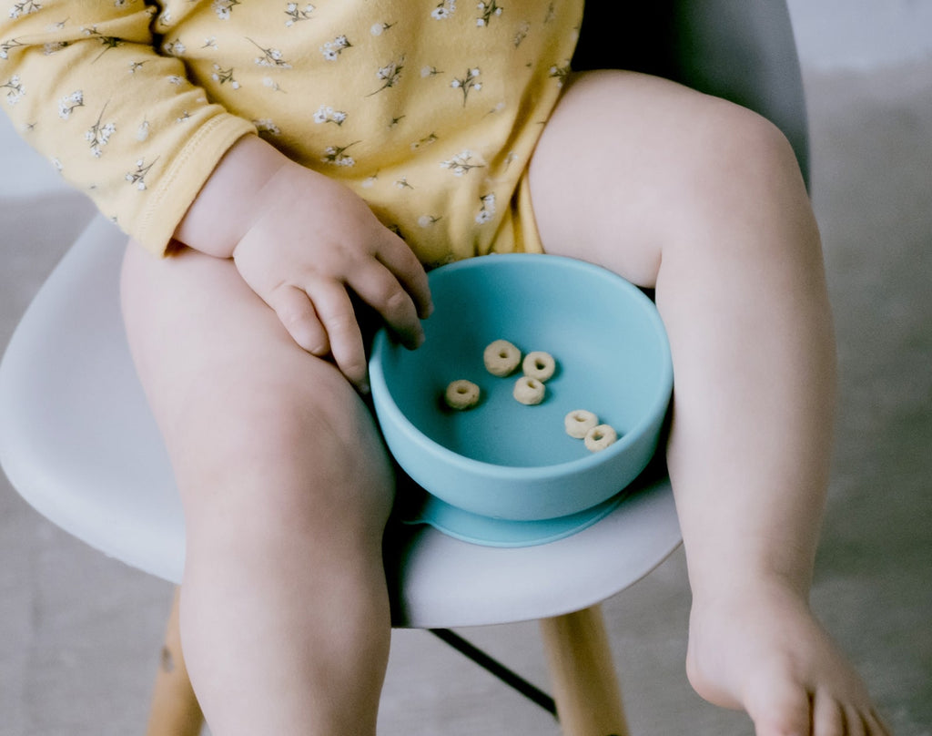 Silicone First Feeding Set: Clay