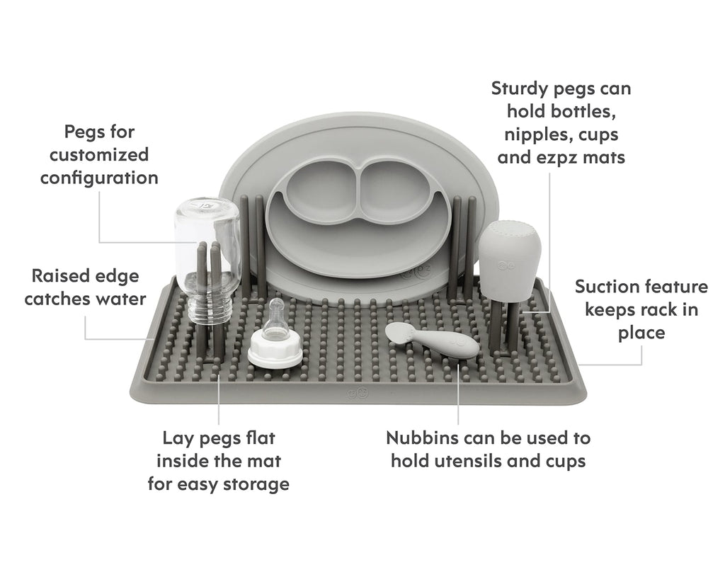 ezpz Drying Rack  Ten Little Baby and Kids' Feeding