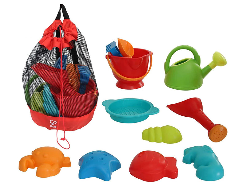 Hape Beach Toy Essential Set. Available from www.tenlittle.com.