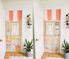 Swingly Farmer's Market & Bakery Doorway Playhouse storefront. Available from tenlittle.com