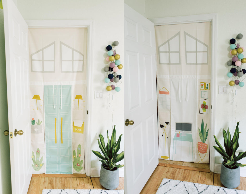 Swingly Malibu Doorway Playhouse | Ten Little Baby and Kids