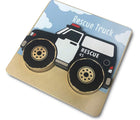 Rescue truck piece from BeginAgain Truck Puzzles (3 pack) - 5 Pieces. Available from tenlittle.com