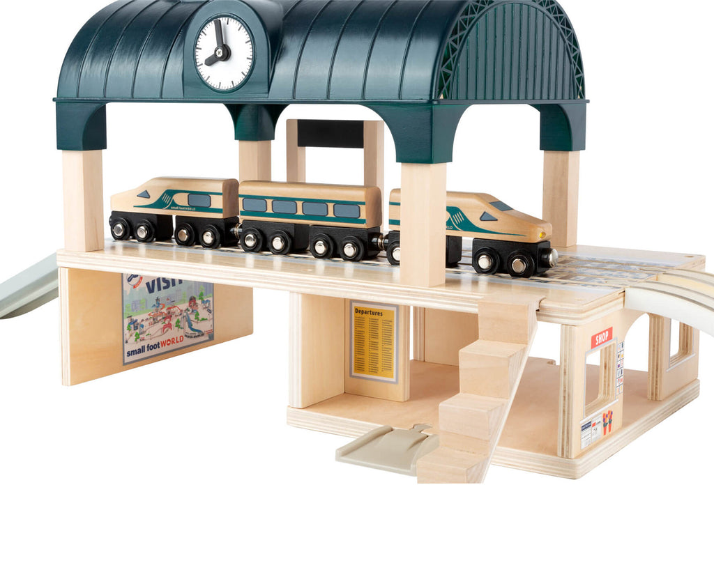 Small Foot Train Station Playset Ten Little Kids' Toys