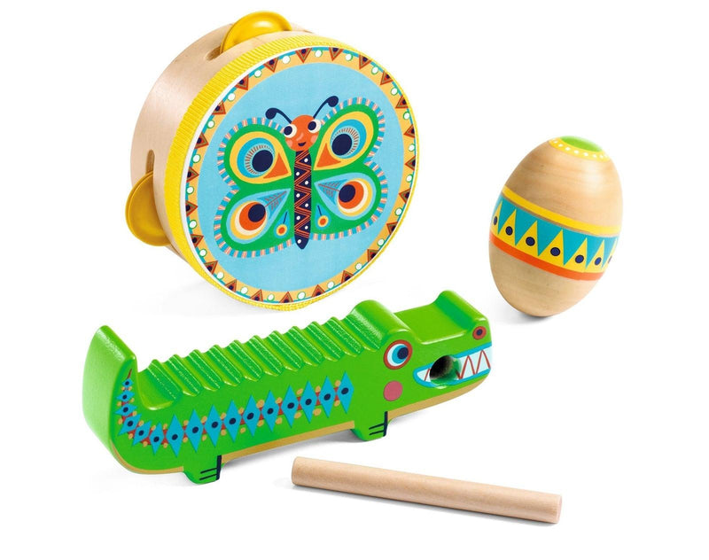 Djeco Animal Instrument Set. Available from tenlittle.com