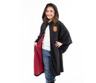 Child wearing Little Adventures Hooded Wizard Robe costume. Available from tenlittle.com