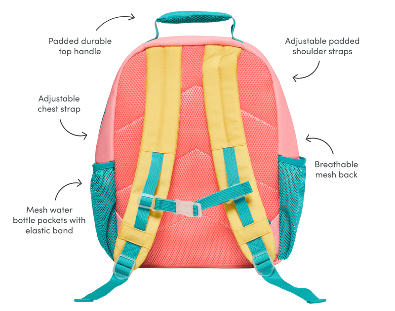 Recycled Backpack 15 Inch Ten Little