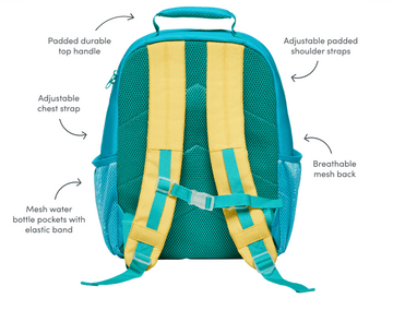 Tehotabe Kids Backpack Set - 3-Piece School Backpack With Insulated Lunch Bag & Pencil Case
