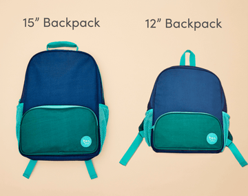 How big is a 15 inch backpack clearance