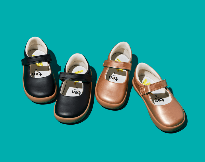 Top view of Ten Little Mary Janes - Assorted Colors. Available at www.tenlittle.com