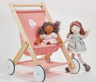 Ten little kids baby doll stroller  with dolls - Available at www.tenlittle.com