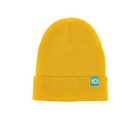 Ten Little Knit Beanies Mariegold Yellow - Available at www.tenlittle.com
