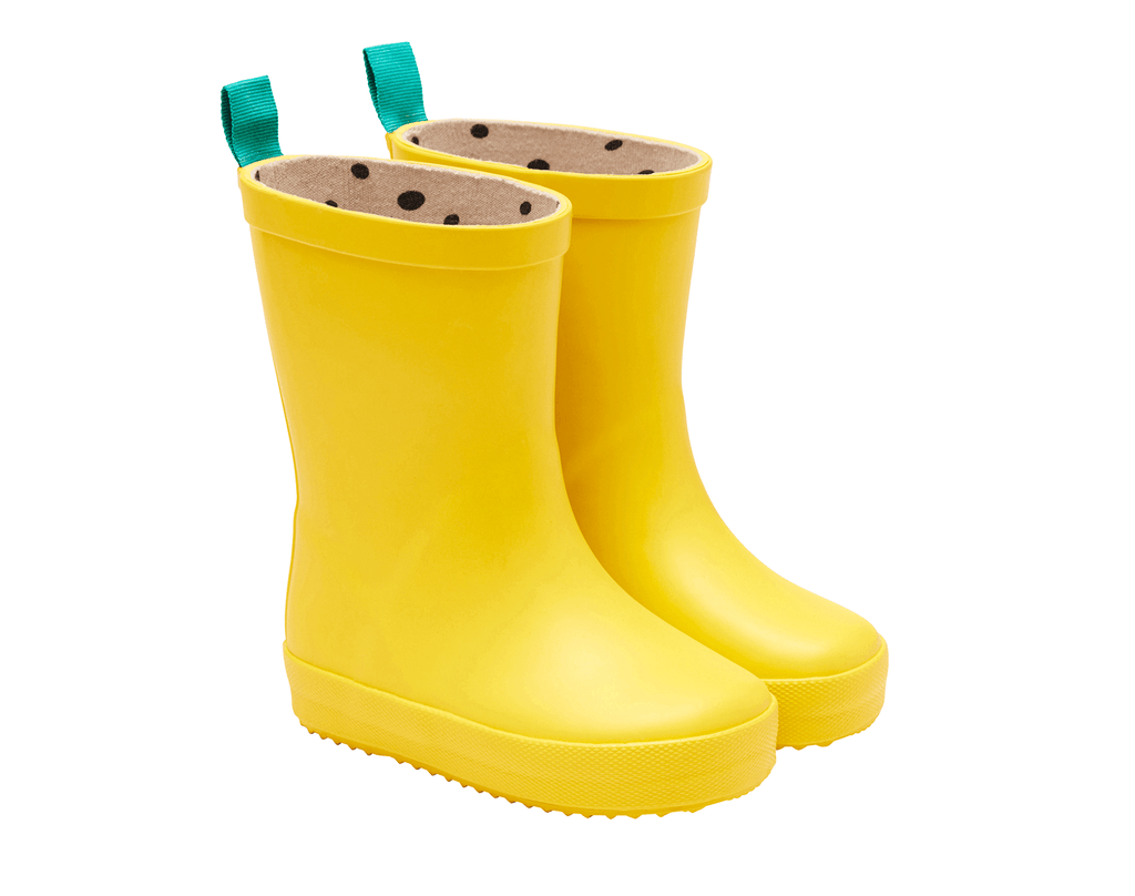 Ten Little | Toddler and Kids Shoes - Rain Boots - Yellow