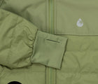 Cuffs with thumbholes - Close up - Therm Hydracloud Puffer Jacket - Olive - Available at www.tenlittle.com