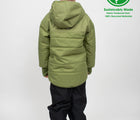Back View of Therm Hydracloud Puffer Jacket - Olive - Available at www.tenlittle.com