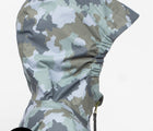 Side View Contoured Hood - Therm Snowrider Deep Winter Coat - Camo. Available at www.tenlittle.com