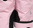 Reinforced Hem and Inner Leg/ Snow Garter Under the hem - Therm - Snowrider Convertible Snow Pants - Pink - Available at www.tenlittle.com