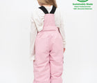 Back of Therm - Snowrider Convertible Snow Pants - Pink - Available at www.tenlittle.com