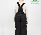 Back of Therm - Snowrider Convertible Snow Pants - Black - Available at www.tenlittle.com