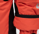 Reinforced Hem and Inner Leg/ Snow Garter Under the hem - Therm - Snowrider Convertible Snow Pants - Red - Available at www.tenlittle.com
