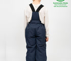 Back of Therm - Snowrider Convertible Snow Pants - Navy - Available at www.tenlittle.com