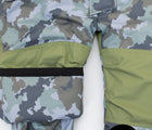 Reinforced Hem - Snow garter - Snowrider One Piece Snowsuit - Camo- Available at www.tenlittle.com