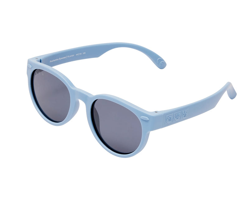Roshambo Round Sunglasses | Ten Little Toddler & Kids Accessories Cloudy Blue / 0-2y