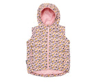 Snapper Rock - 2 in 1 Puffer  Vest - Leopards - Available at www.tenlittle.com