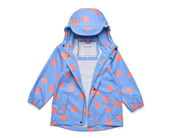 Recycled Waterproof Raincoat Polka Dot