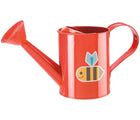 Beetle and Bee Garden Watering Can - Red with bumble bee image. Available from www.tenlittle.com