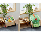 HABA Dragon Wagon Baby Walker at the living room- Available at www.tenlittle.com