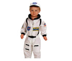 Child wearing Aeromax Little Astronaut Suit (13-21M) - White - Available at www.tenlittle.com