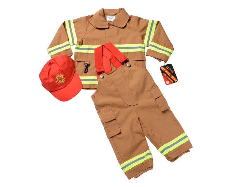 Aeromax Little Firefighter Costume (13-21M) - Available at www.tenlittle.com