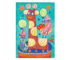 Giraffe design of Djeco Colorful Circus Coloring - Available at www.tenlittle.com