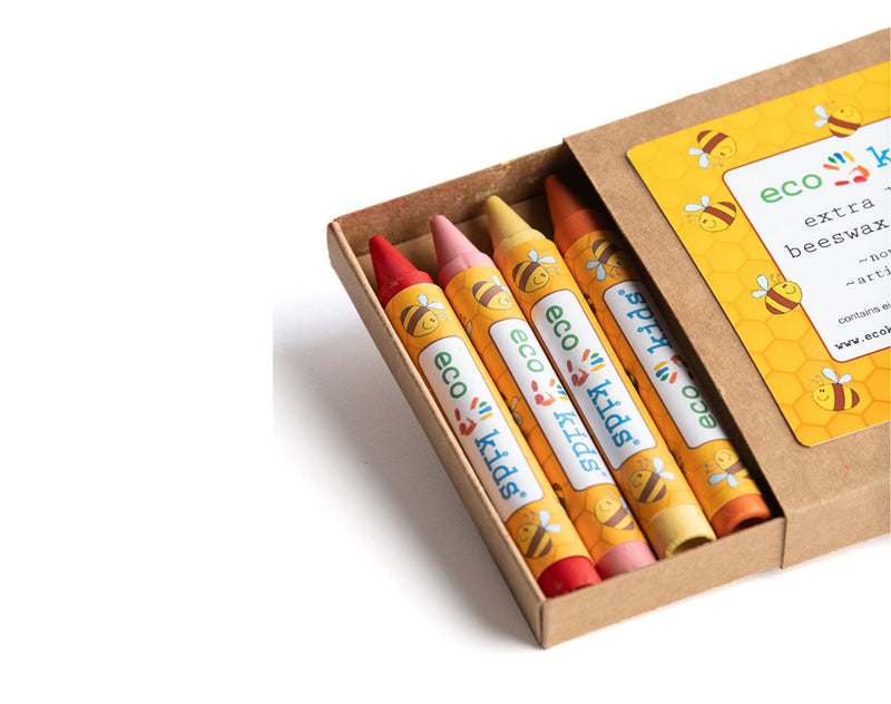 Eco Kids Extra Large Beeswax Crayons