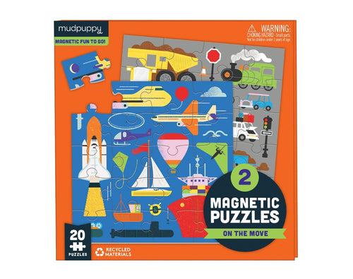 Magnetic Puzzle to Go (2 Pack) - 20 Pieces
