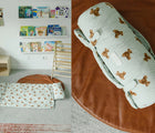 Rolled Bloomere Nap Mat - Teddy - Available at www.tenlittle.com