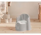 BabyBjorn Potty Chair - Gray/White - Available at www.tenlittle.com