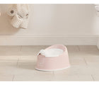 BabyBjorn Smart Potty- Powder Pink/White - in a toilet- Available at www.tenlittle.com