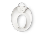 Back of BabyBjorn Toilet Training Set - White/Gray - Available at www.tenlittle.com