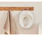 Hangged BabyBjorn Toilet Training Set - White/Gray - Available at www.tenlittle.com