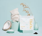 EllaOla Organic Bath Soak 4 Pack and it's ingredients - Available at www.tenlittle.com