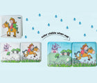 Color visible when wet HABA Color changing bath book - Princess and the frog - available at www.tenlittle.com