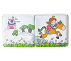 Pages of HABA Color changing bath book - Princess and the frog - available at www.tenlittle.com