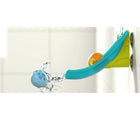 Side view of HABA waterslide bath toy with balls - Available at www.tenlittle.com
