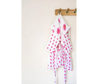 Hanged Malabar Baby Hooded Muslin Robe - Enchanted Garden- Available at www.tenlittle.com